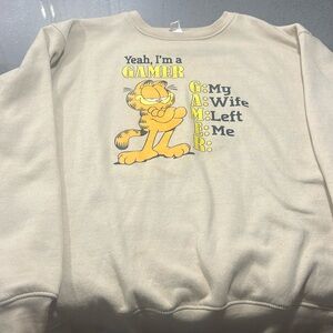 Garfield Sweatshirt - G.A.M.E.R
